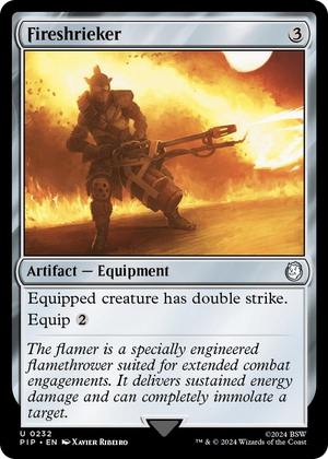 0232 Fireshrieker U Universes Beyond: Fallout