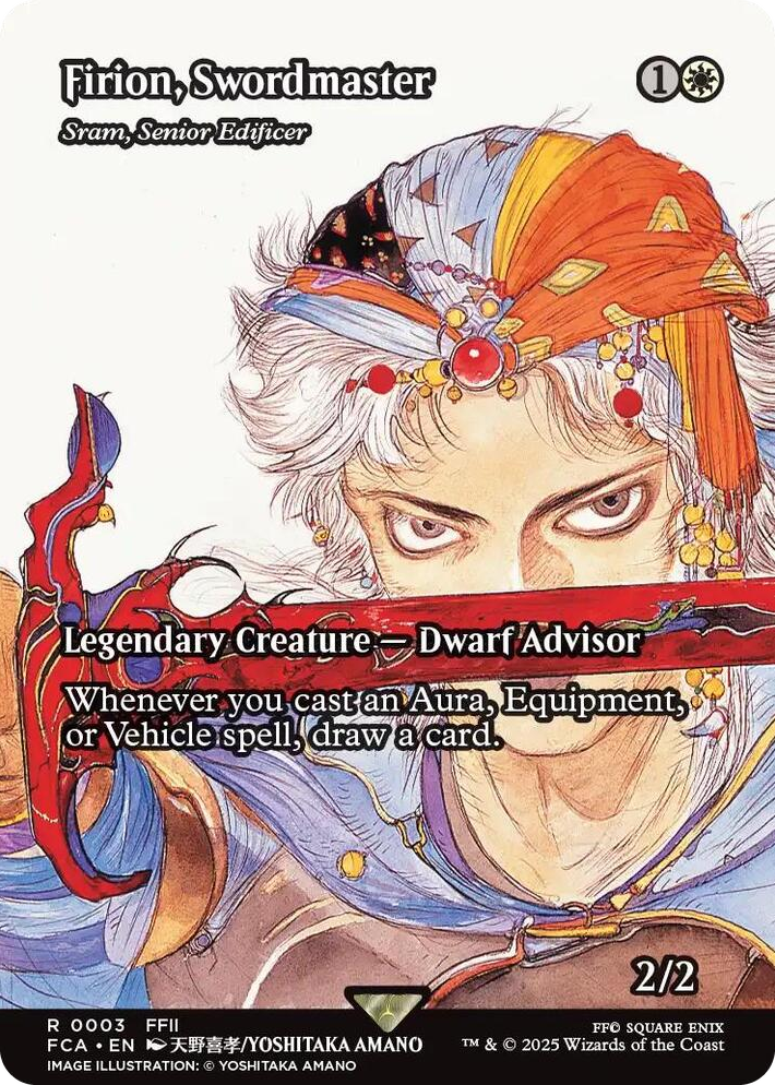 0003 Firion, Swordmaster - Sram, Senior Edificer (Showcase) R FINAL FANTASY: Through the Ages