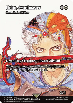 0003 Firion, Swordmaster - Sram, Senior Edificer (Showcase) R FINAL FANTASY: Through the Ages
