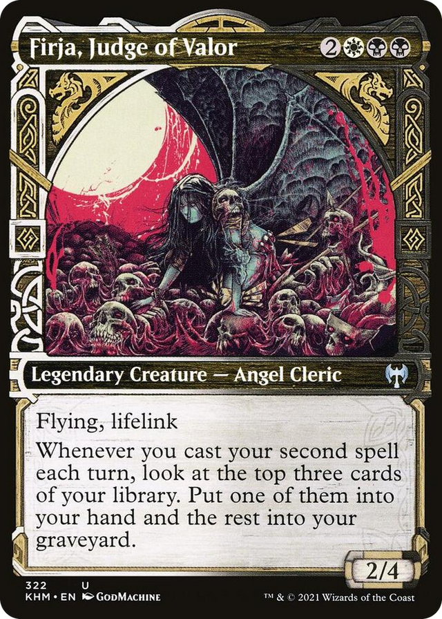 0322 Firja, Judge of Valor (Showcase) U Kaldheim