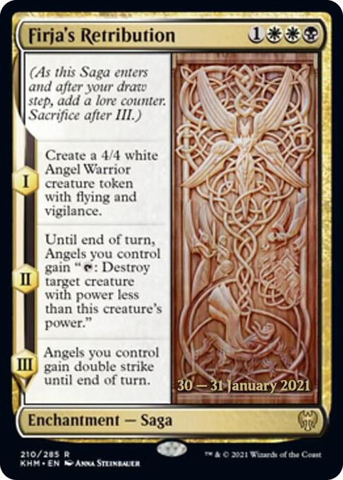 Firja's Retribution #210 R - Prerelease Cards Pokemon card