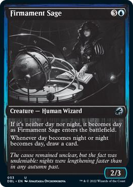 0053 Firmament Sage U Innistrad: Double Feature