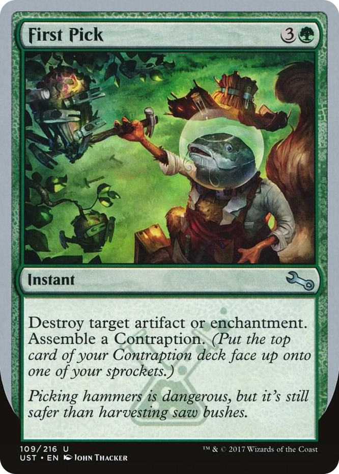 0109 First Pick U Unstable