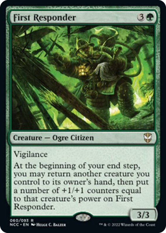 0060 First Responder R Commander: Streets of New Capenna
