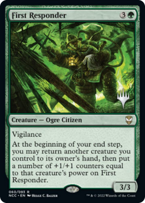 0060 First Responder R Promo Pack: Streets of New Capenna