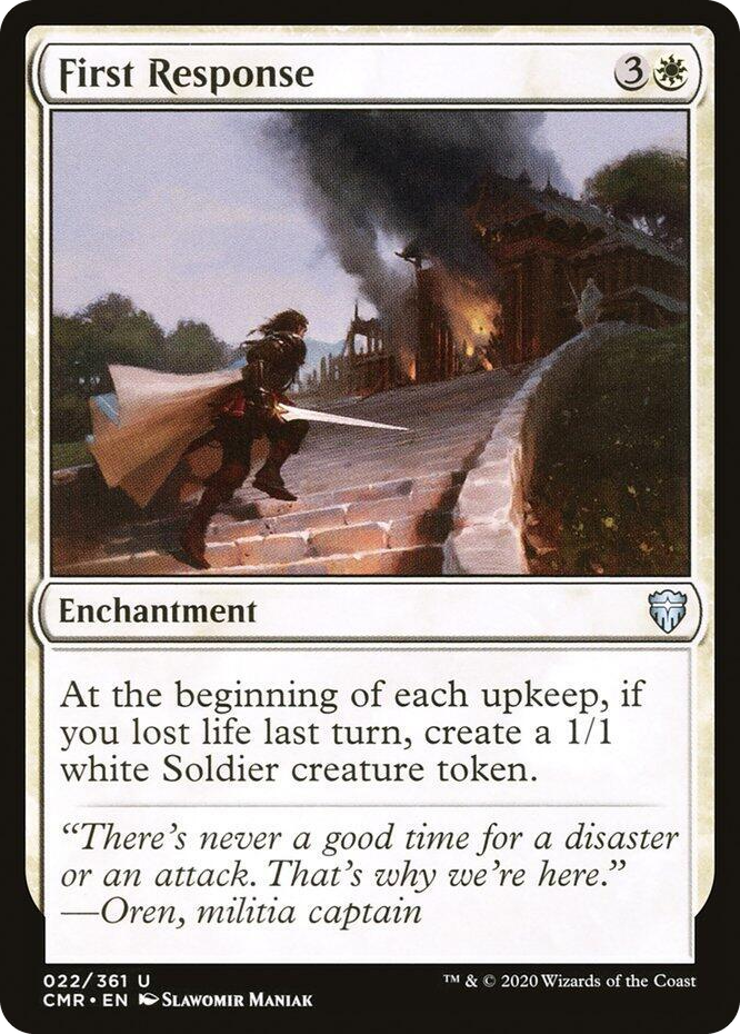 0022 First Response U Commander Legends