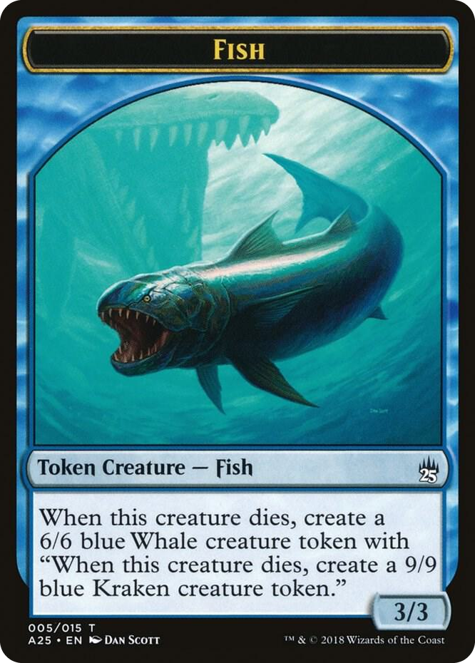 0005 Fish Token (005) T Masters 25