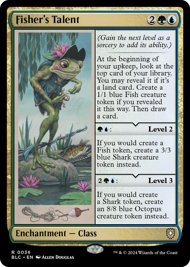 0036 Fisher's Talent R Commander: Bloomburrow