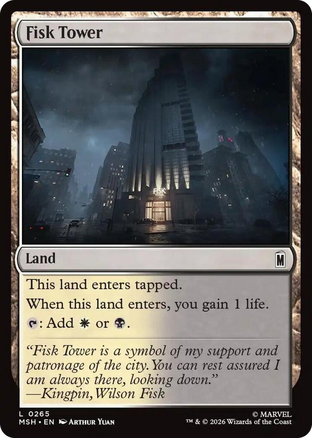 0265 Fisk Tower L Marvel Super Heroes