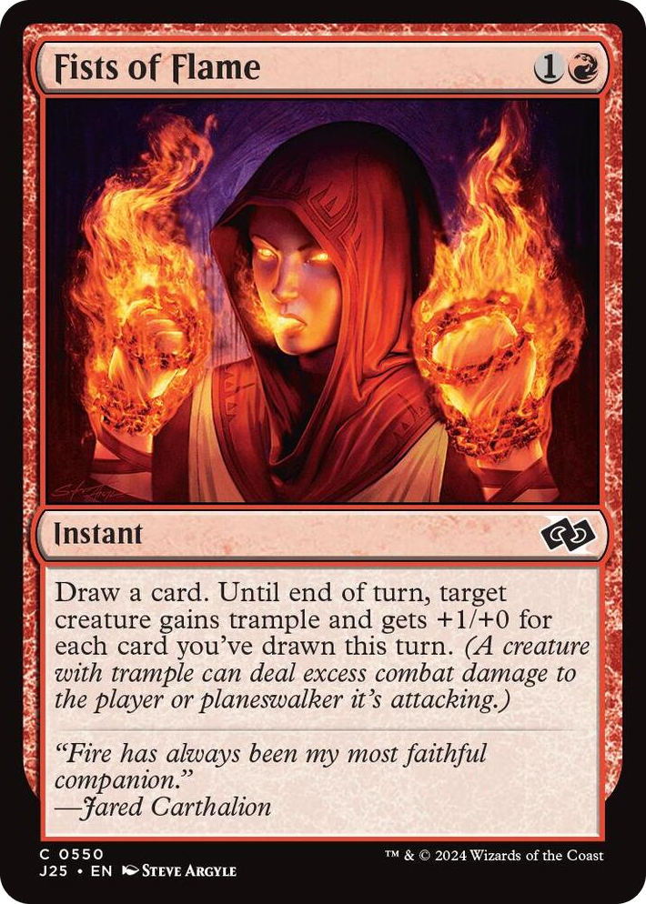 0550 Fists of Flame C Foundations Jumpstart