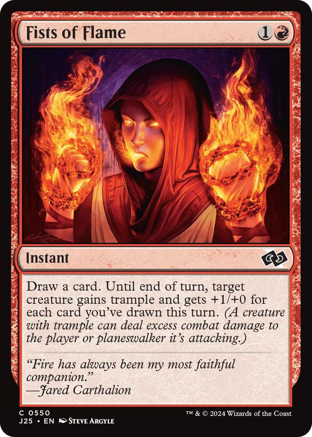0550 Fists of Flame C Foundations Jumpstart