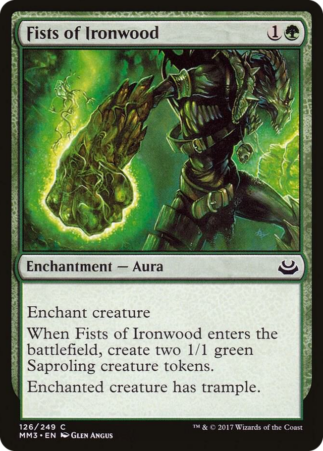 0126 Fists of Ironwood C Modern Masters 2017