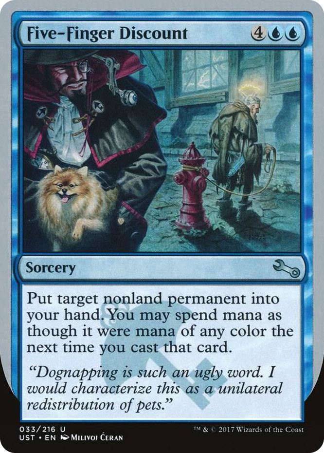 0033 Five-Finger Discount U Unstable