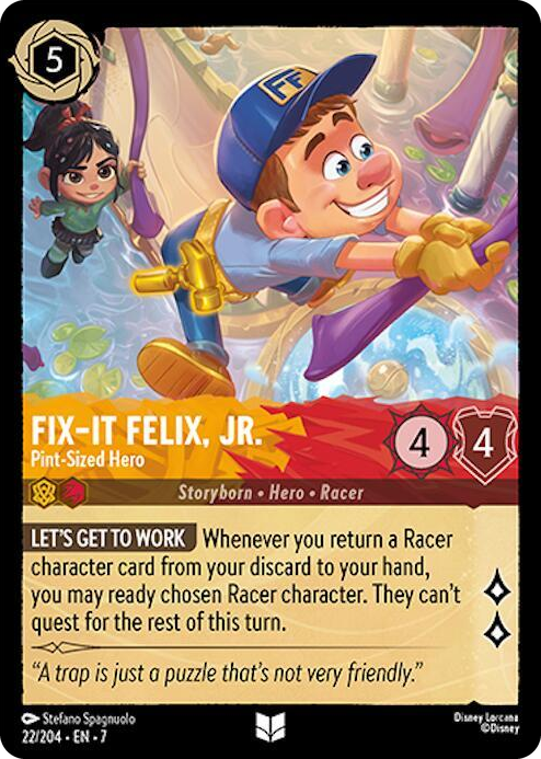 0022 Fix-It Felix, Jr. - Pint-Sized Hero Uncommon Archazia's Island