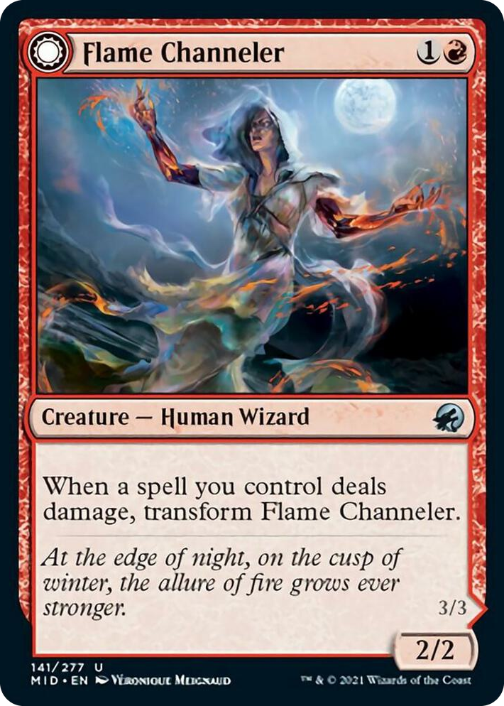 0141 Flame Channeler U Innistrad: Midnight Hunt