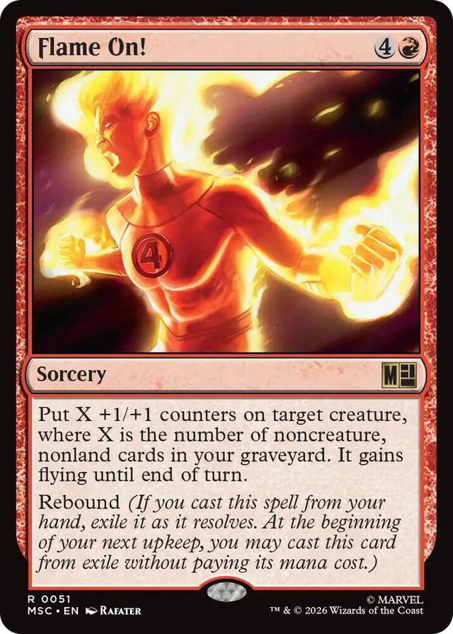 0051 Flame On! R Commander: Marvel Super Heroes