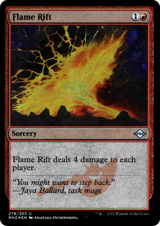 0278 Flame Rift (Foil Etched) U Modern Horizons 2