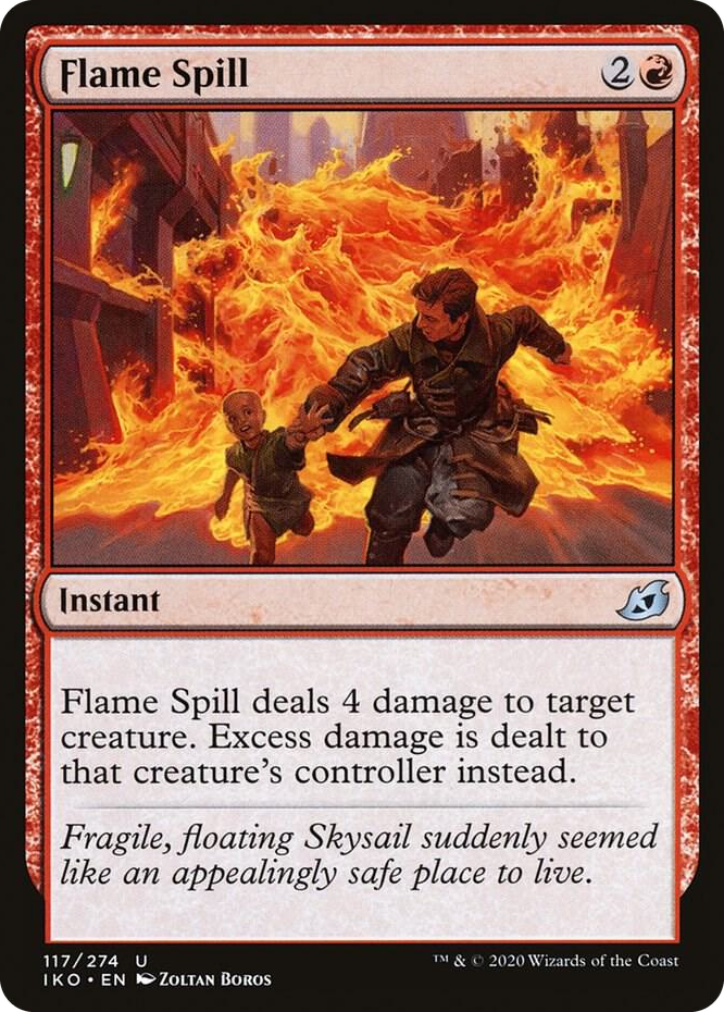 0117 Flame Spill U Lair of Behemoths