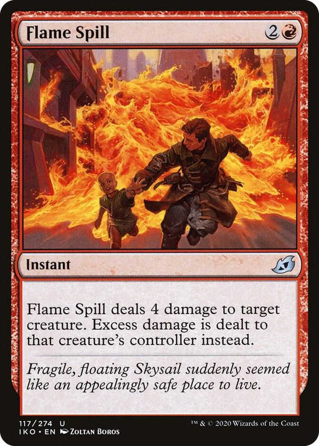 0117 Flame Spill U Lair of Behemoths