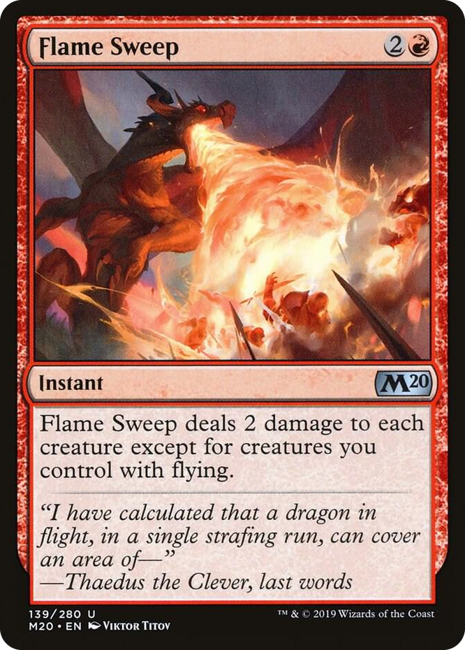 0139 Flame Sweep U Core Set 2020