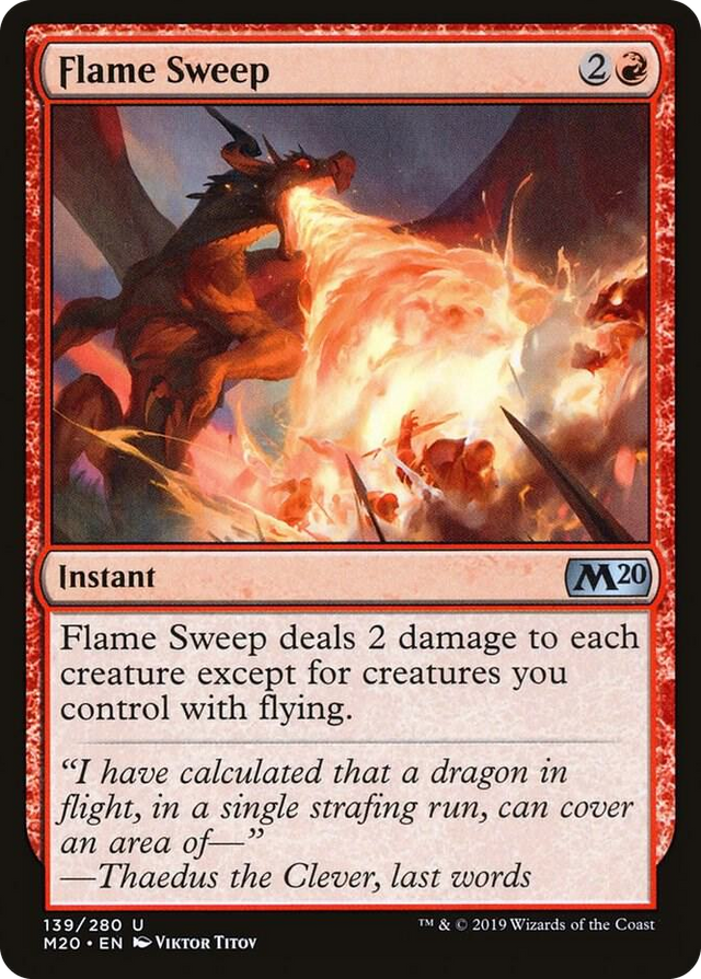 0139 Flame Sweep U Core Set 2020