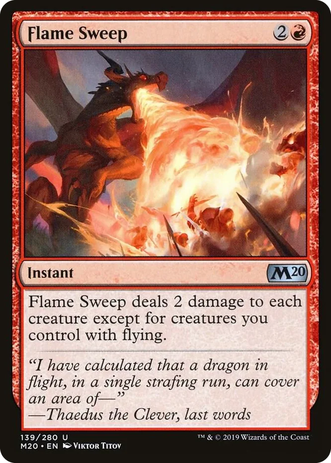 0139 Flame Sweep U Core Set 2020