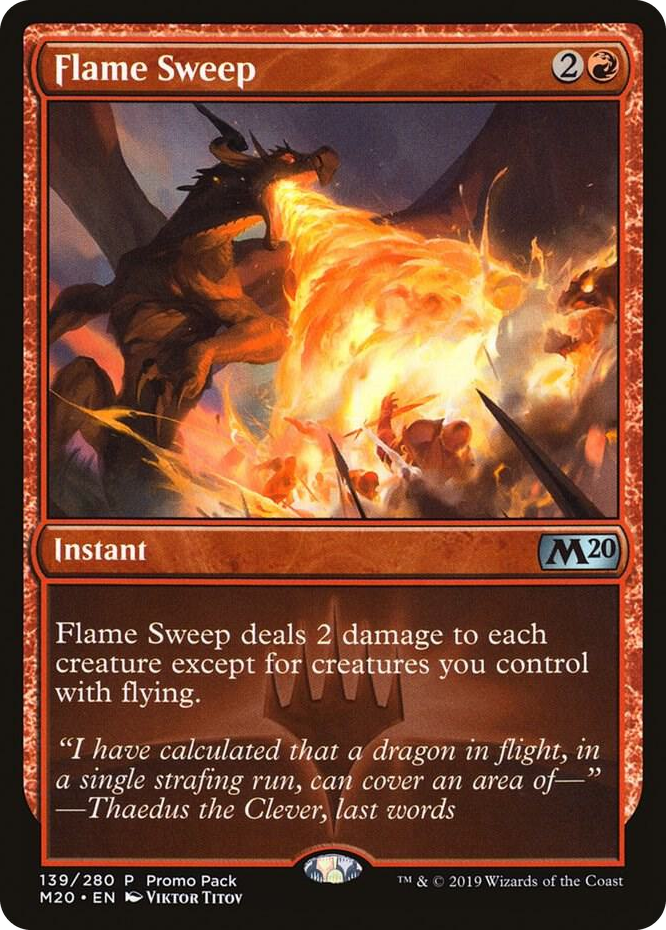 0139 Flame Sweep P Promo Pack: Core Set 2020