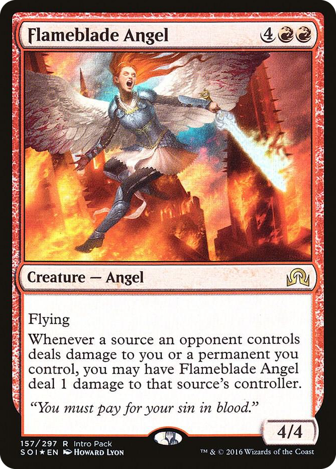 0157 Flameblade Angel R Unique and Miscellaneous Promos