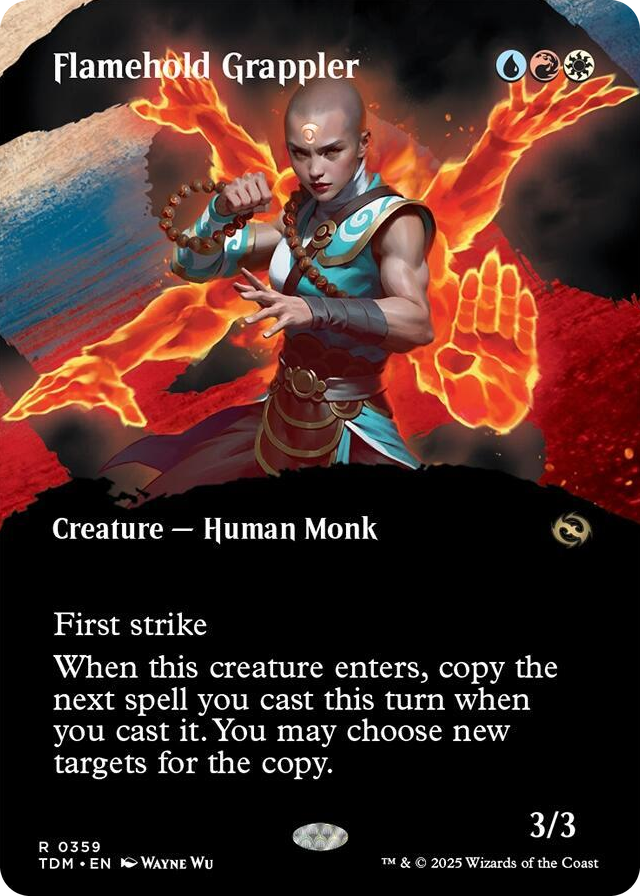 0359 Flamehold Grappler (Borderless) R Dragonstorm
