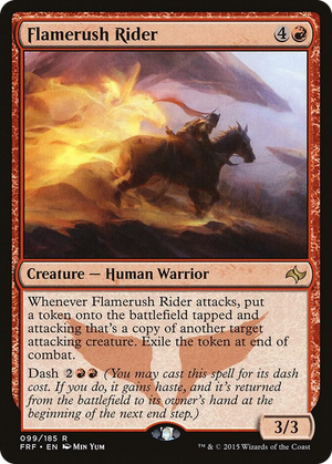 0099 Flamerush Rider R Fate Reforged