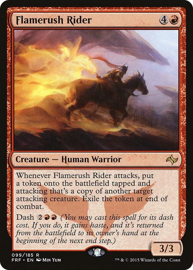 0099 Flamerush Rider R Fate Reforged