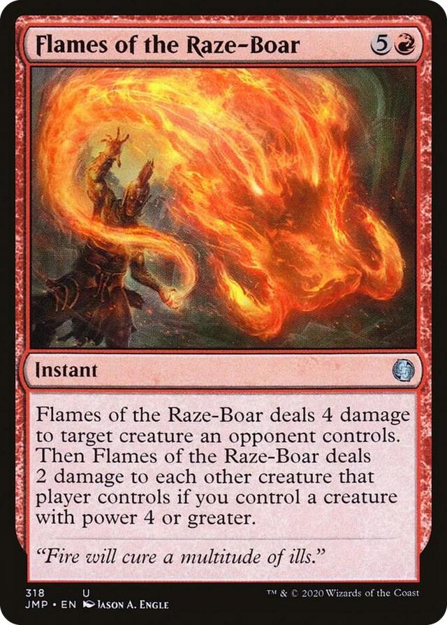 0318 Flames of the Raze-Boar U Jumpstart