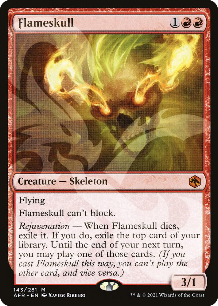0143 Flameskull M AFR Ampersand Promos