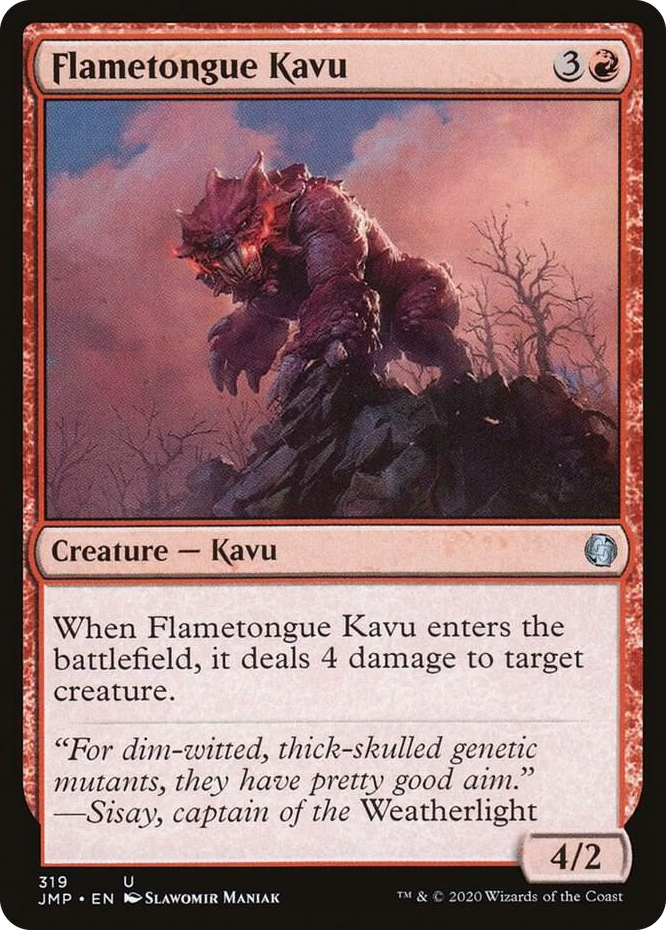 0319 Flametongue Kavu U Jumpstart