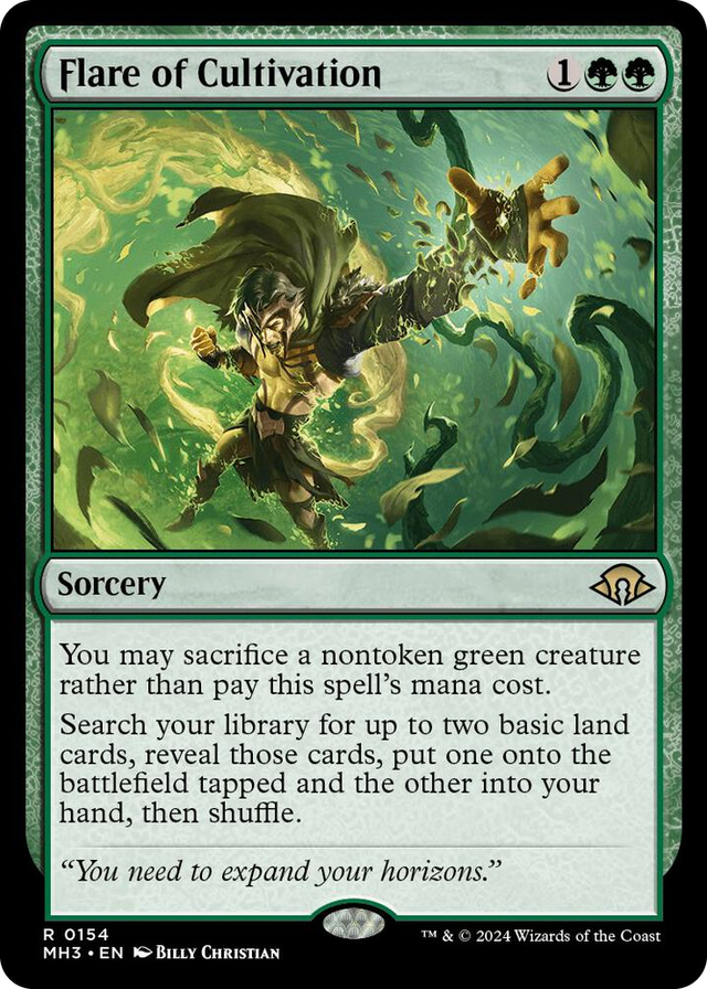 0154 Flare of Cultivation R Modern Horizons 3