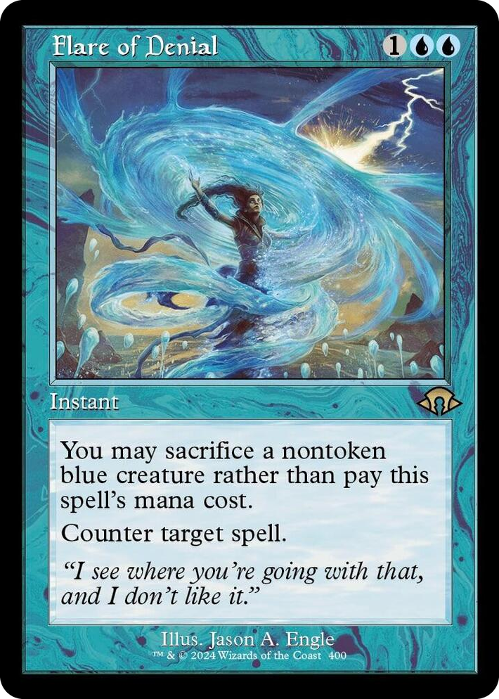 0400 Flare of Denial (Retro Frame) R Modern Horizons 3