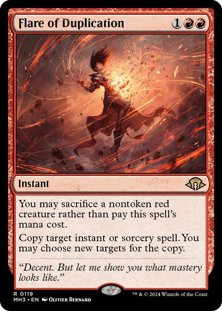 0119 Flare of Duplication R Modern Horizons 3