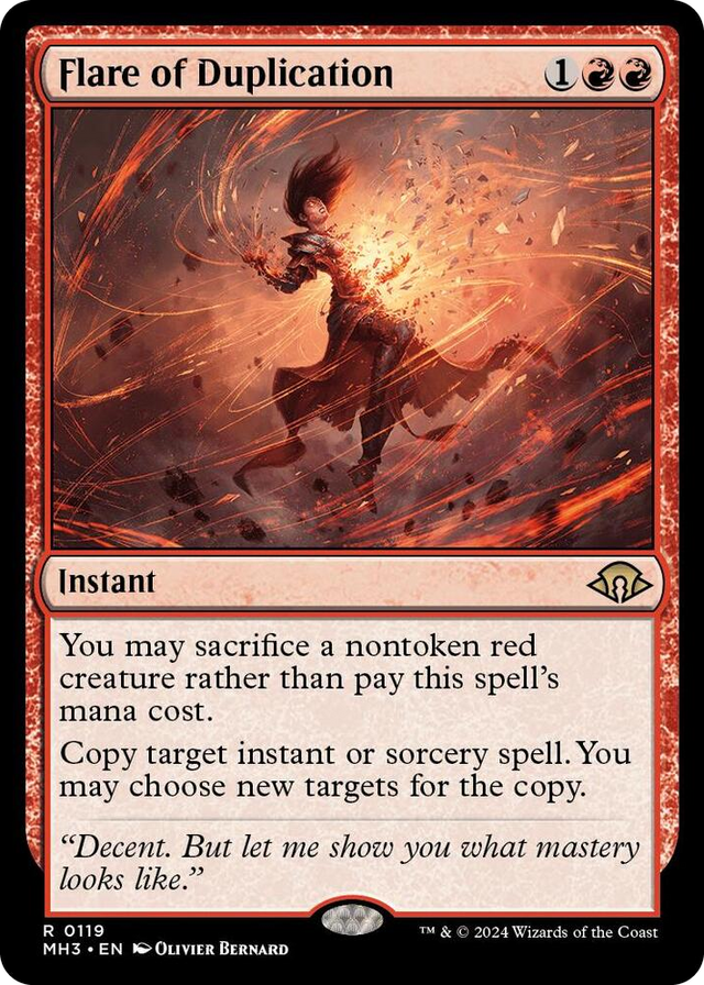 0119 Flare of Duplication R Modern Horizons 3
