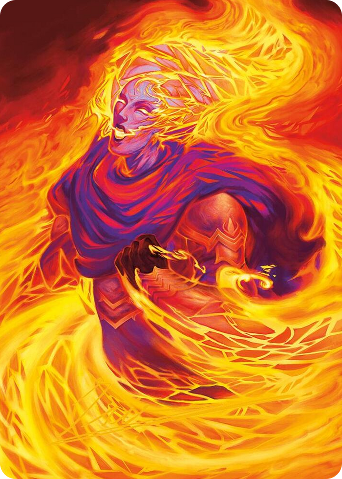 Flare of Duplication Art Card (Gold-Stamped Signature) #38 S - Art Series: Modern Horizons 3 Pokemon card