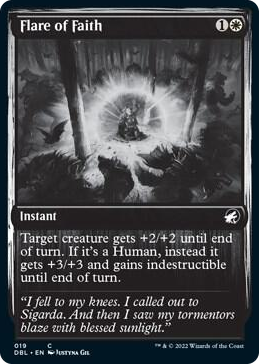 0019 Flare of Faith C Innistrad: Double Feature