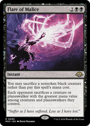 0095 Flare of Malice R Modern Horizons 3