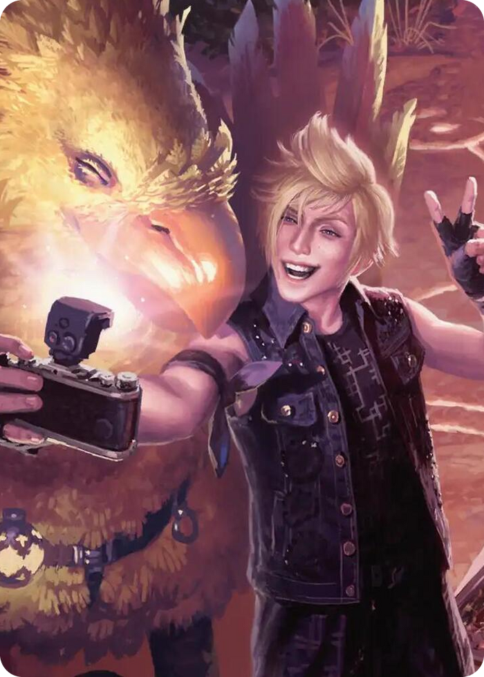 Flash Photography Scene Art Card #22 S - Art Series: FINAL FANTASY Pokemon card