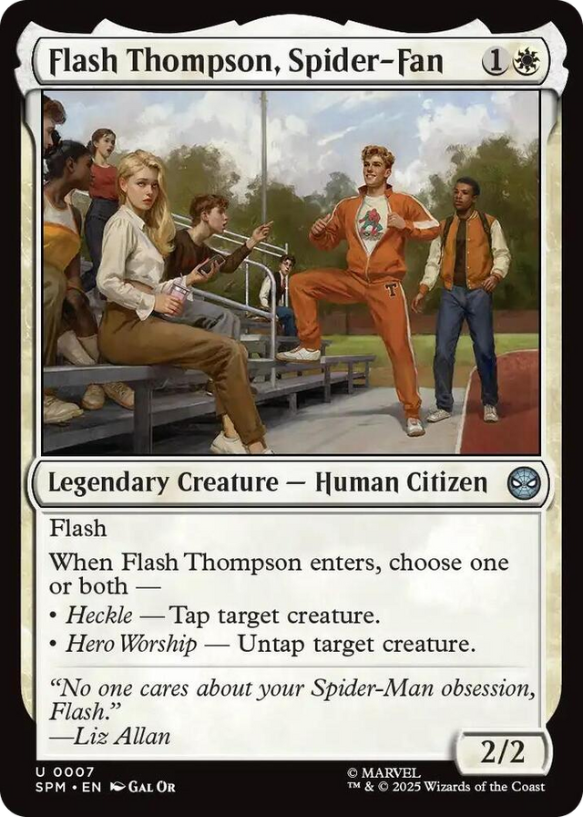 0007 Flash Thompson, Spider-Fan U Marvel's Spider-Man