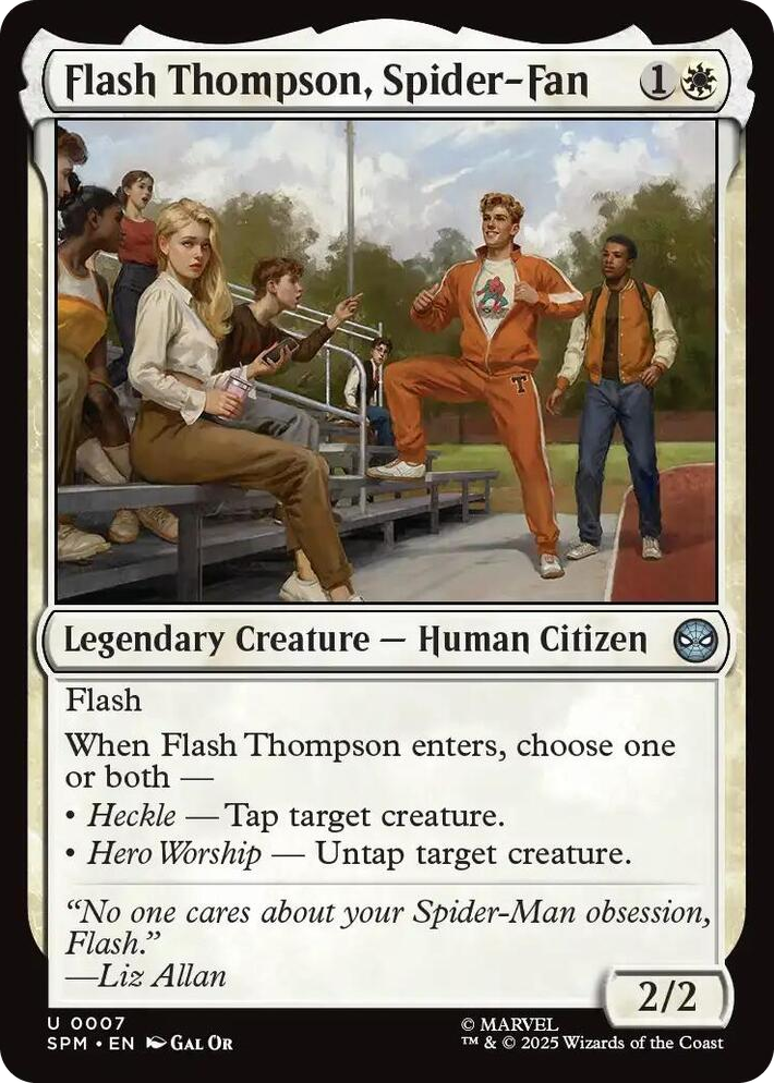 0007 Flash Thompson, Spider-Fan U Marvel's Spider-Man