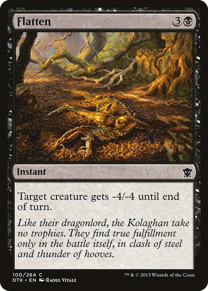0100 Flatten C Dragons of Tarkir