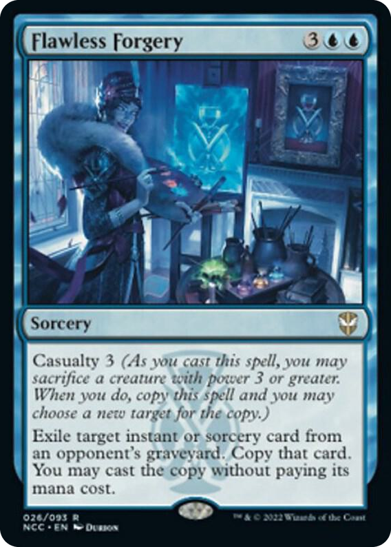 0026 Flawless Forgery R Commander: Streets of New Capenna