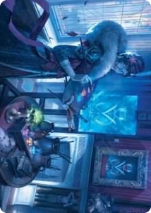 0054 Flawless Forgery Art Card S Art Series: Streets of New Capenna