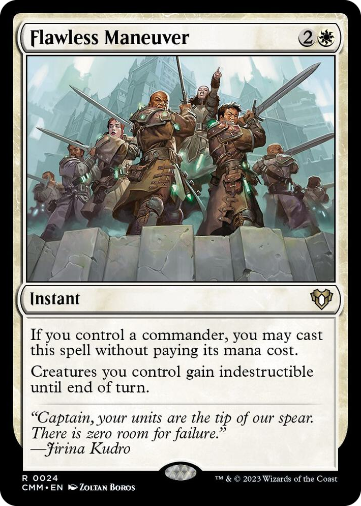 0024 Flawless Maneuver R Commander Masters
