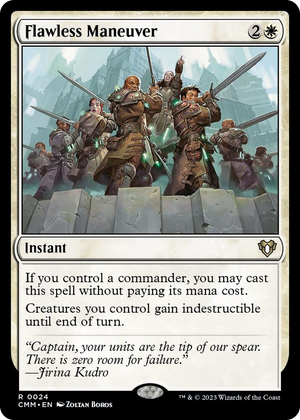 0024 Flawless Maneuver R Commander Masters