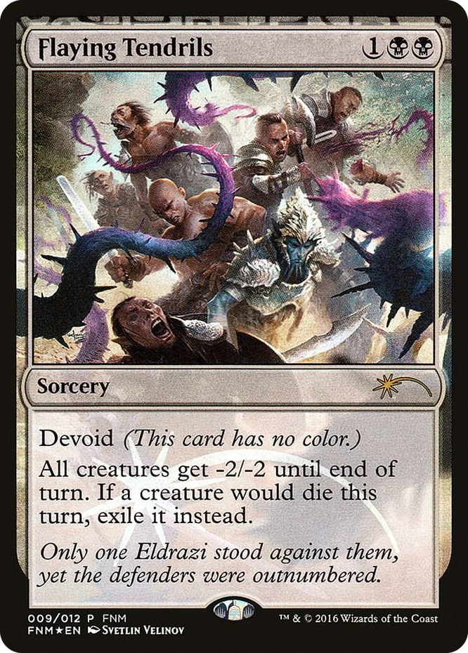 Flaying Tendrils #9 P - FNM Promos Pokemon card